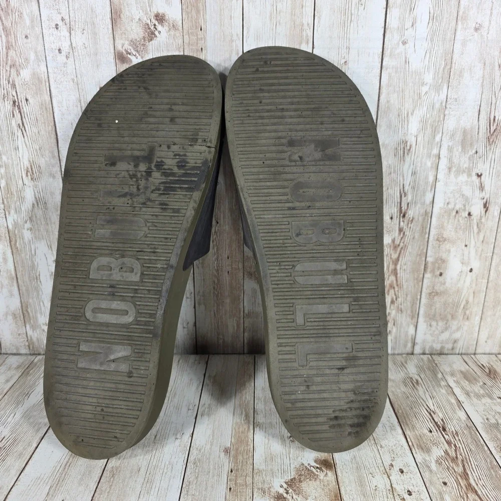 NOBULL Slides Olive Green Sandals‎ Comfort Slides Mens Size 14